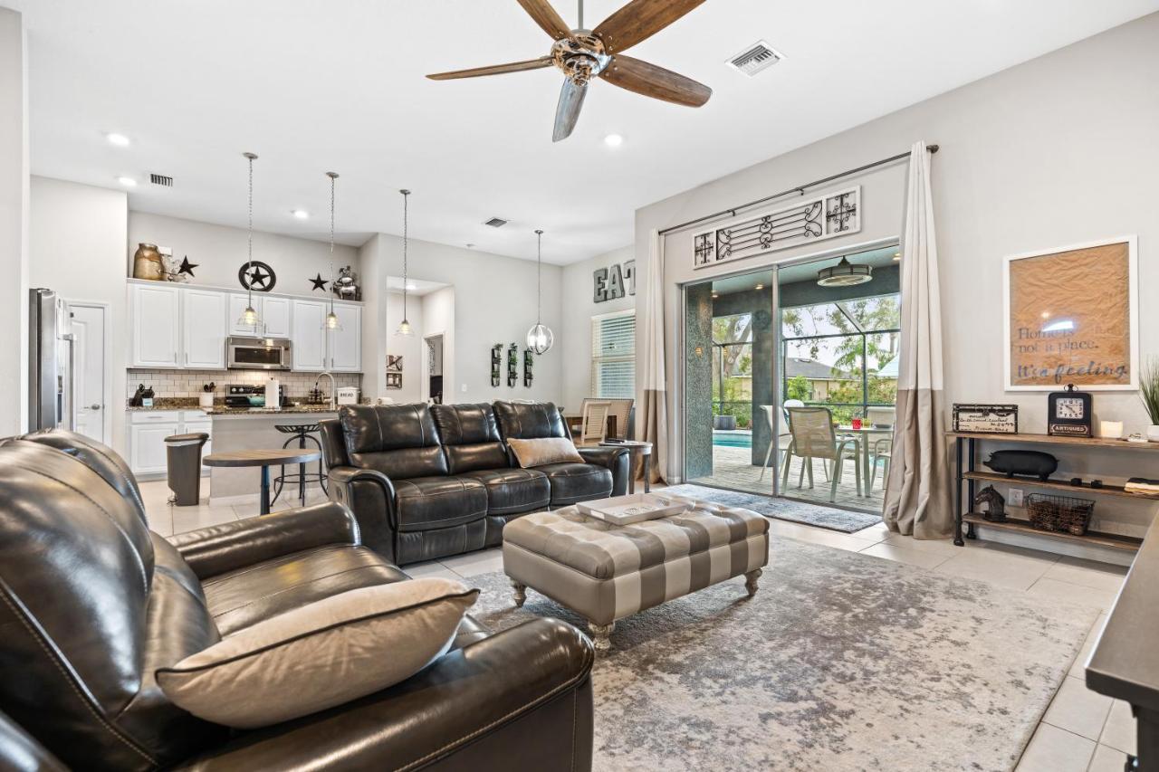Beautiful Cape Coral Oasis! King Bed, Bbq, Heated Pool, Pvt Yard & Much More! المظهر الخارجي الصورة